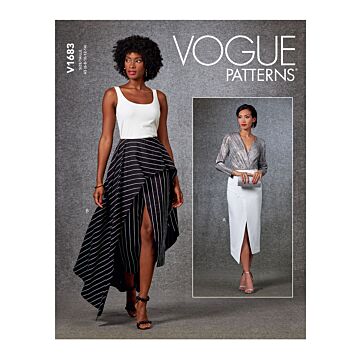 Vogue Patterns 1683 - Kjol - Dam