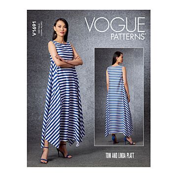 Vogue Patterns 1691 - Klännning - Dam