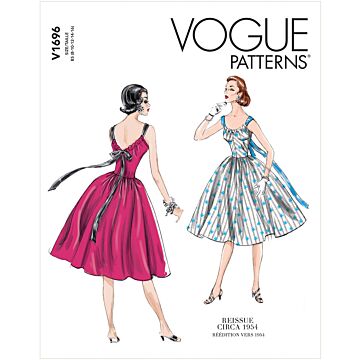Vogue Patterns 1696 - Klännning Vintage - Dam