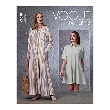 Vogue Patterns 1698 - Klännning - Dam - Casual