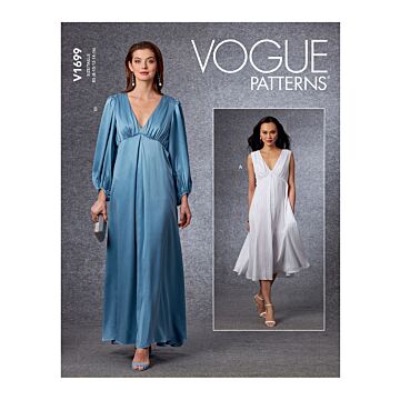 Vogue Patterns 1699 - Klännning - Dam