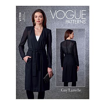 Vogue Patterns 1709 - Kappa Ytterkläder - Dam