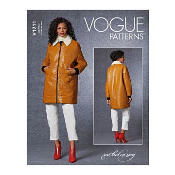 Vogue Patterns 1711 - Jacka Kappa Ytterkläder - Dam