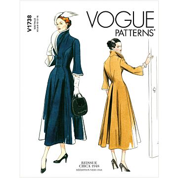 Vogue Patterns 1738 - Kappa Vintage - Dam