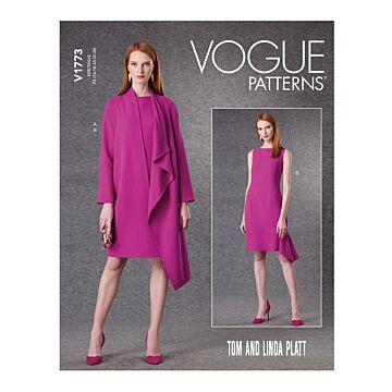 Vogue Patterns 1773 - Klänning Kappa - Dam