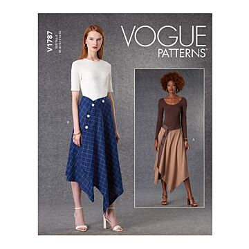 Vogue Patterns 1787 - Kjol - Dam