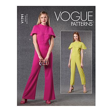 Vogue Patterns 1791 - Jumpsuit - Dam