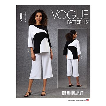 Vogue Patterns 1804 - Byxa Tröja - Dam