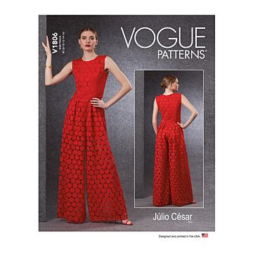 Vogue Patterns 1806 - Jumpsuit - Dam