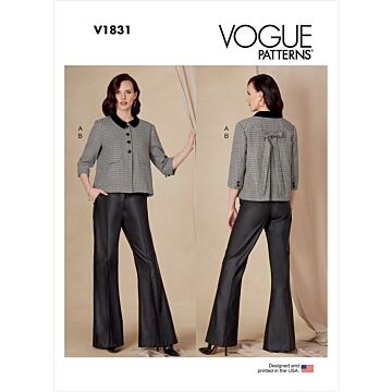 Vogue Patterns 1831 - Top Byxa - Dam