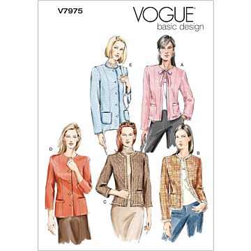 Vogue Patterns 7975 - Jacka - Dam