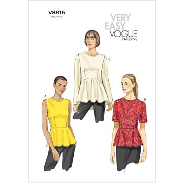 Vogue Patterns 8815 - Top - Dam