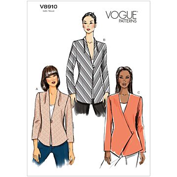 Vogue Patterns 8910 - Jacka - Dam
