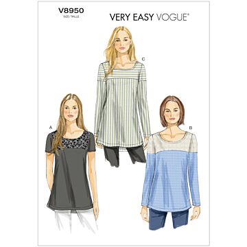 Vogue Patterns 8950 - Tunika - Dam