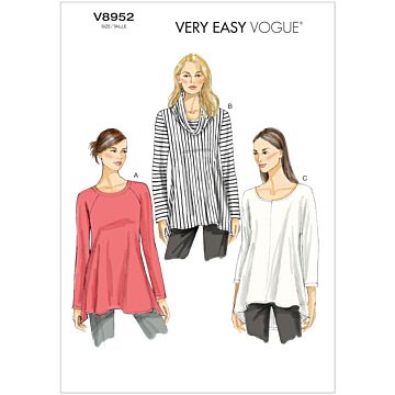 Vogue Patterns 8952 - Tunika - Dam