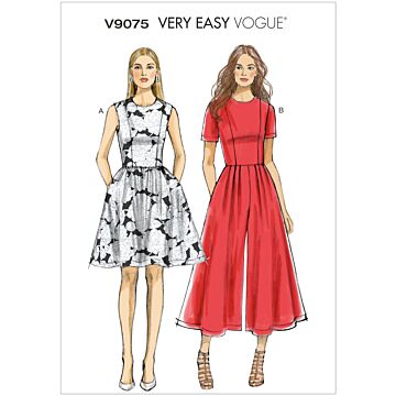 Vogue Patterns 9075 - Jumpsuit - Dam