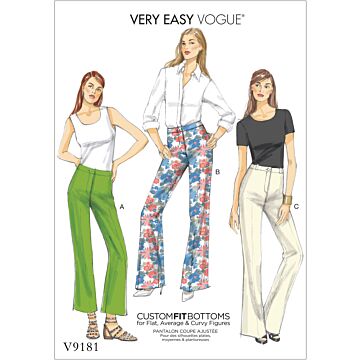 Vogue Patterns 9181 - Byxa - Dam