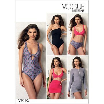 Vogue Patterns 9192 - Badkläder - Dam