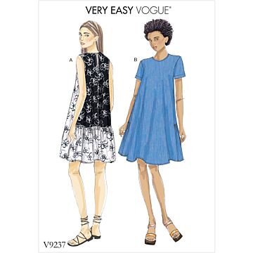 Vogue Patterns 9237 - Klännning - Dam