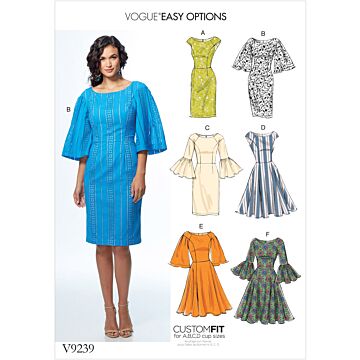 Vogue Patterns 9239 - Klännning - Dam