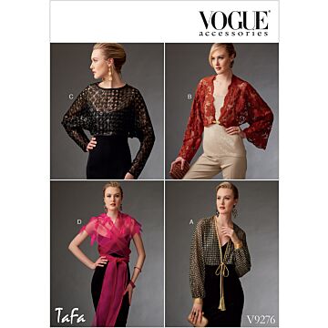 Vogue Patterns 9276 - Top Tröja - Dam - Design: TaFa