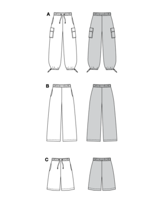 Burda 5761 - Byxa Shorts - Dam