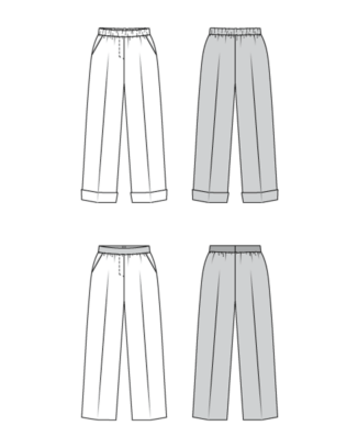 Burda 5778 - Byxa - Dam
