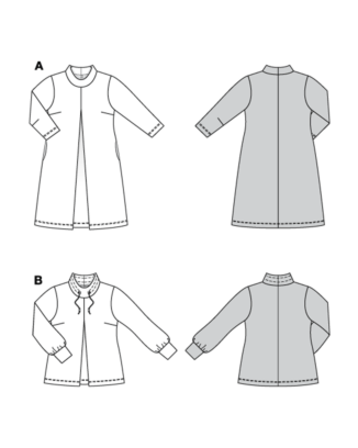 Burda 5782 - Klänning Blus - Dam
