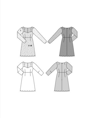 Burda 5835 - Klänning - Dam
