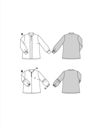 Burda 5839 - Blus - Dam