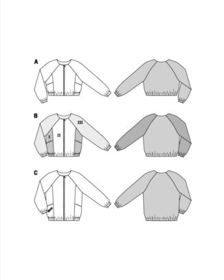 Burda 5848 - Jacka Sportkläder - Dam