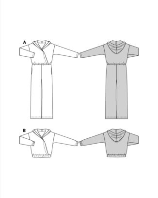 Burda 5871 - Jumpsuit Tröja - Dam