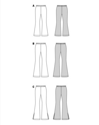 Burda 5874 - Byxa - Dam
