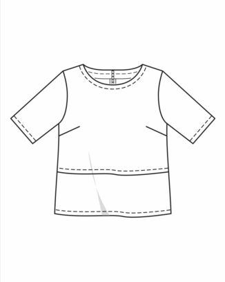 burda symönster dam T-shirt 8108C 