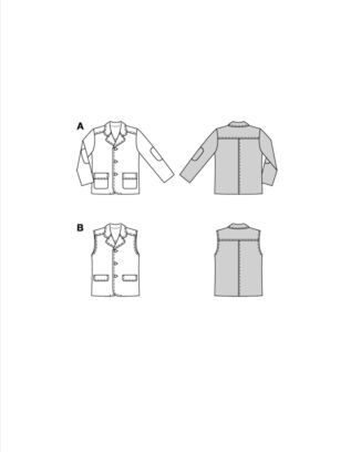 Burda 9234 - Jacka Väst - Pojke