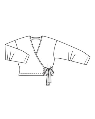PDF-symönster - Burda 5892 - Tröja - Dam