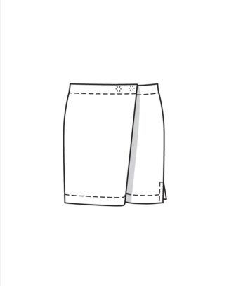 PDF-symönster - Burda 5888 - Kjol - Dam