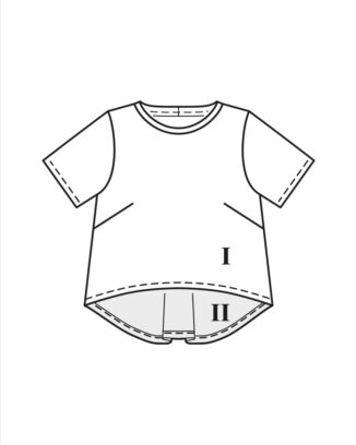 PDF-symönster - Burda 5831 - Blus Top - Dam