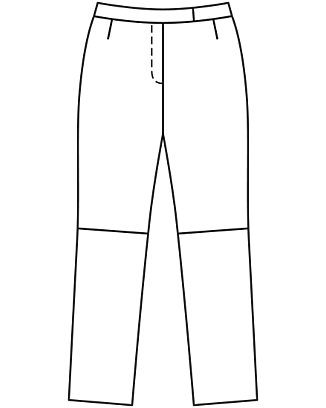 PDF-symönster - Burda BS202111119 - Byxa - Dam