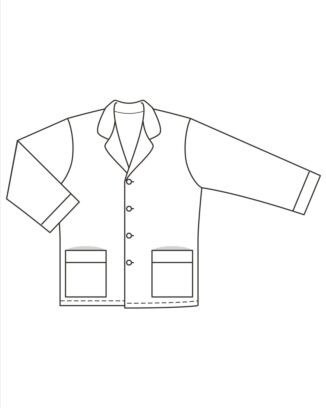 PDF-symönster - Burda BS202112118 - Pyjamas - Dam