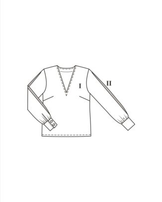 Långärmad blus 02/2022 #113