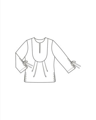 PDF-symönster - Burda BS202203126 - Blus - Dam