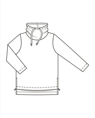 PDF-symönster - Burda BS202203131 - Tröja - Flicka Pojke