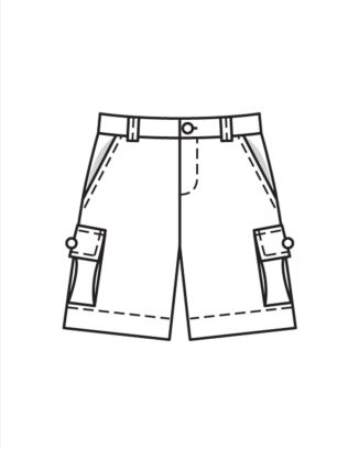 PDF-symönster - Burda 9243 - Byxa Shorts - Pojke