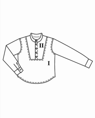 PDF-symönster - Burda BS2206134 - Skjorta - Flicka Pojke