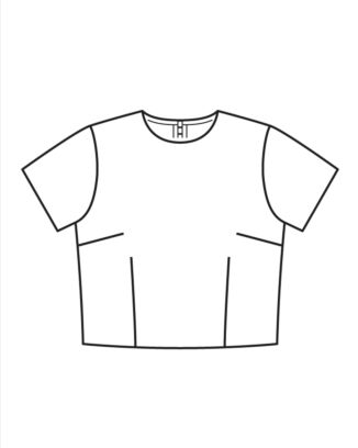 Boxy skuren blus 07/2022 #121