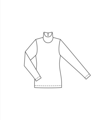 Turtleneck med dragkedja 08/2022 #102