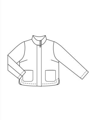 burda symönster dambluson 5877B 