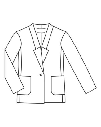 Blazer med lapelkrage 11/2022 #115