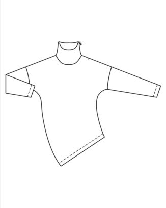 Skjorta med draperingseffekt 12/2022 #113A